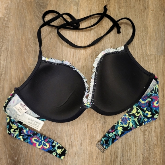 Hollister Bikini Swim Top Size Large - Picture 3 of 5